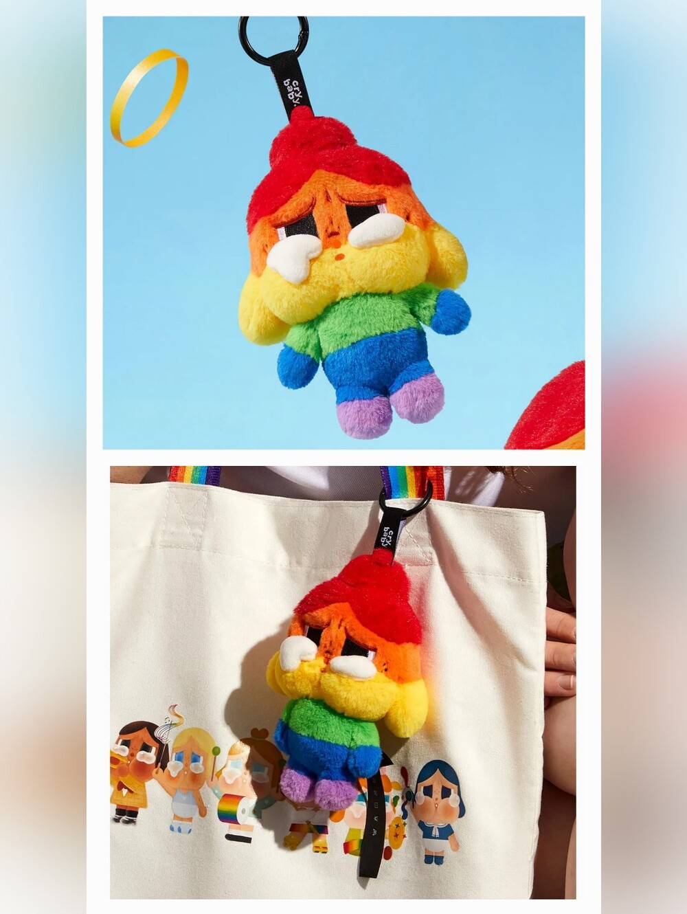 POP MART, 100% Authentic, CHEER UP, BABY!, Crybaby – Pride Edition